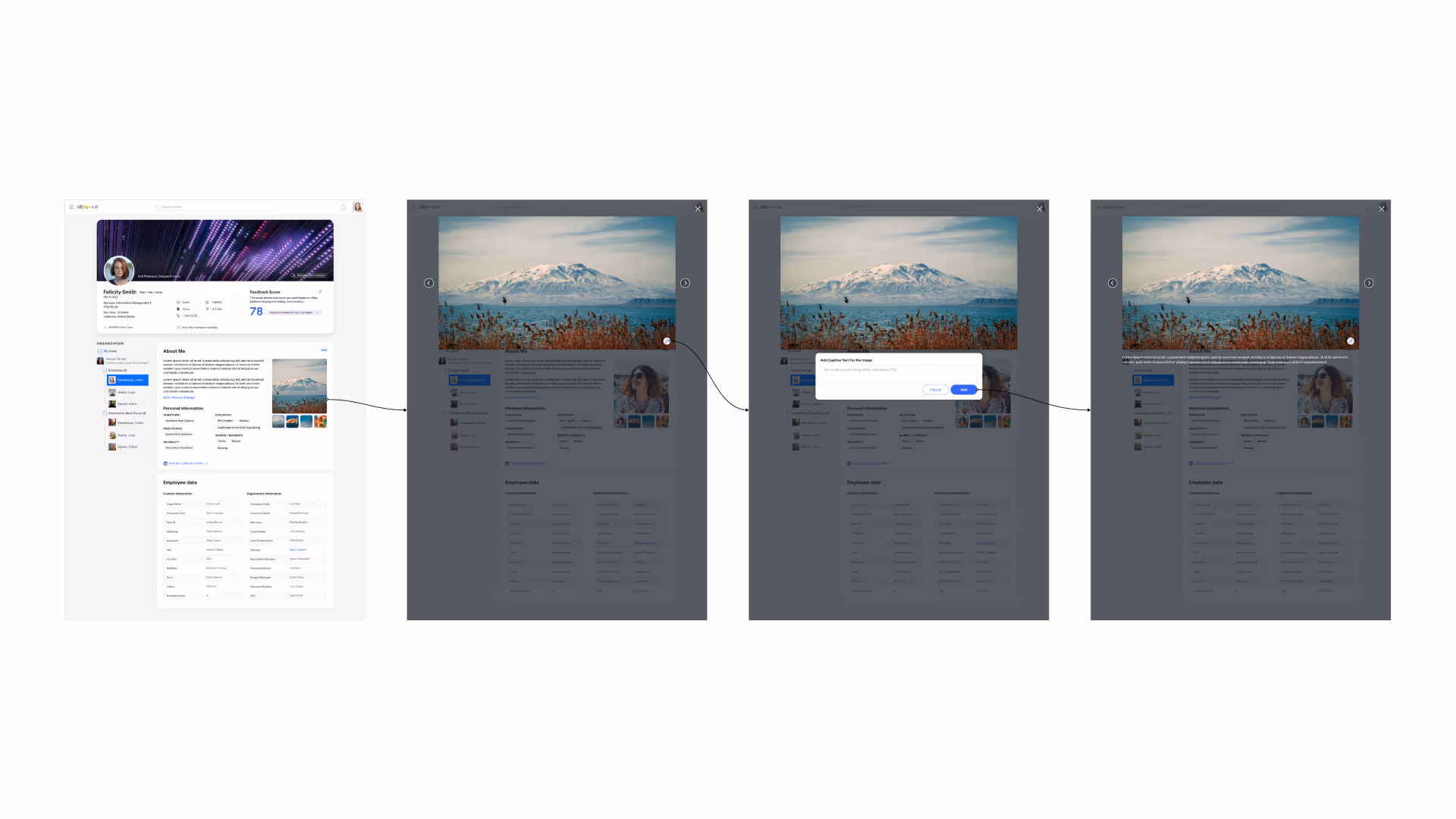 Profile banner variations
